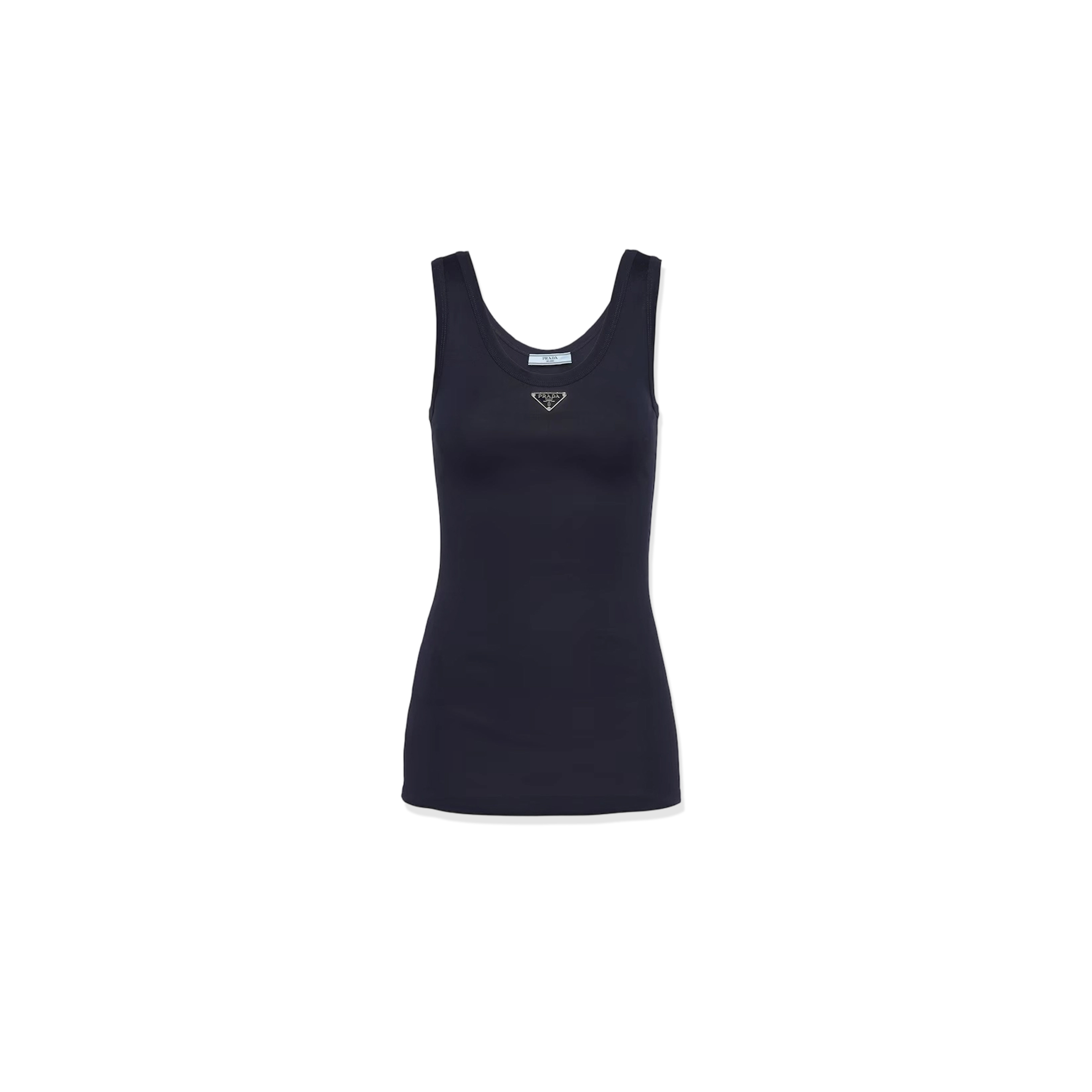 PRADA RIBBED KNIT TOP 39576L PRADA RIBBED KNIT TOP 39576L